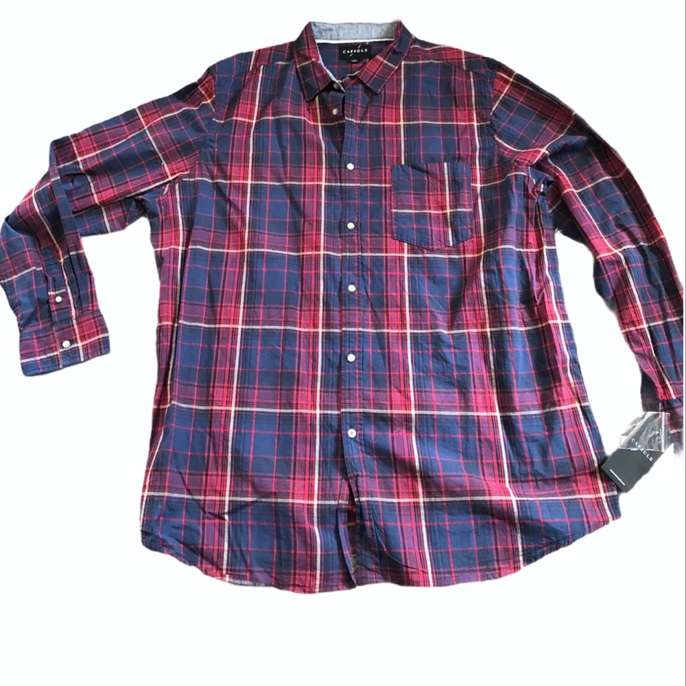 Capsule plaid top